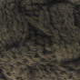 Beret knit gray