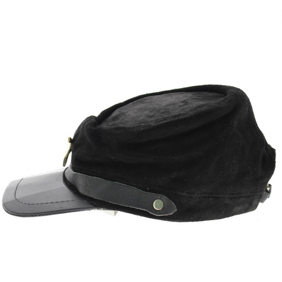 Northern leather cap black