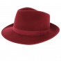 Fedora Felt Hat Carob Wool - Traclet