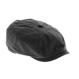 Stetson Black Hatteras Waterproof Cotton Cap