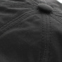 Stetson Black Hatteras Waterproof Cotton Cap