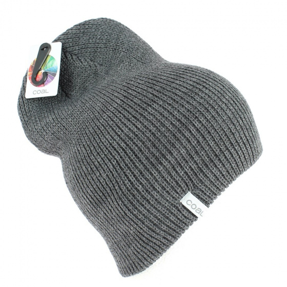 The Frena Beanie Grey - Coal