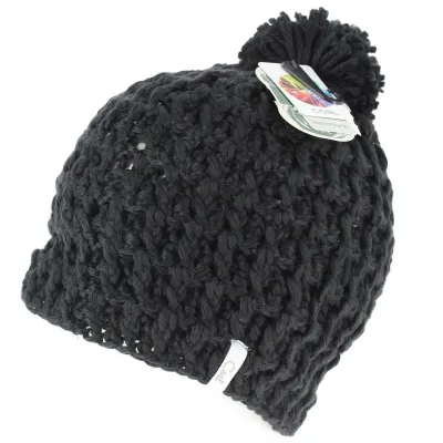 The Waffle black beanie by Coal Reference: 4160 | Traclet Hat Shop
