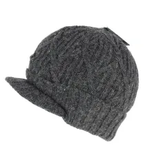 Bonnet The Yukon Brim Coal Reference : 4177 | Chapellerie Traclet