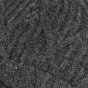 The Yukon Brim Coal black beanie