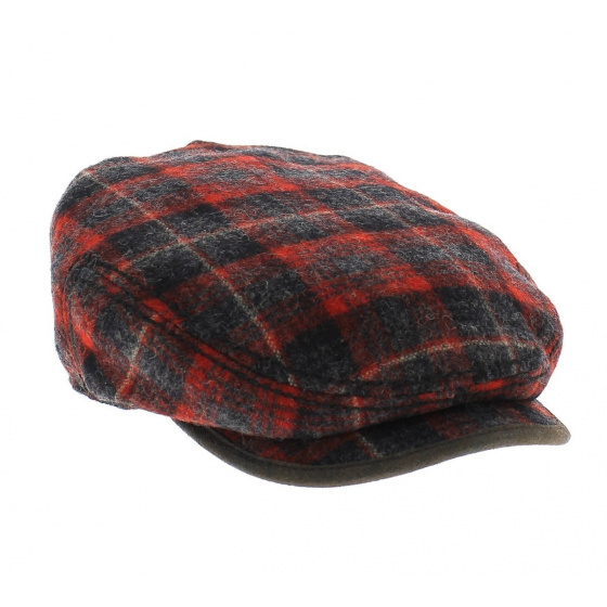 Ear-Flap Cap Bandera Canada Red - Stetson