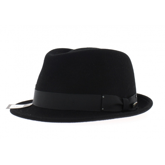 Black Wynn Trilby Hat - Bailey
