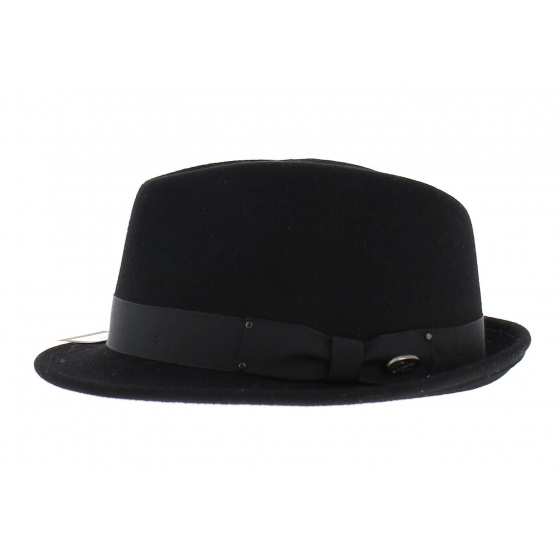 Black Wynn Trilby Hat - Bailey