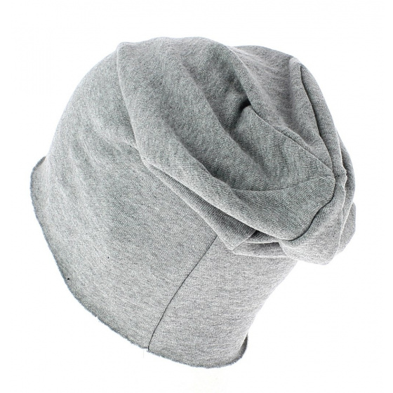 Grey Brooklin Oversize Beanie Hat