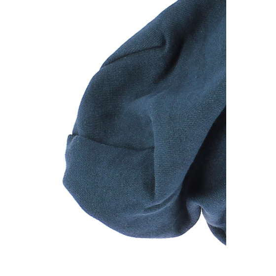 Navy Brooklyn Oversized Beanie