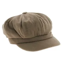 Casquette gavroche polaire beige Reference : 1204 | Chapellerie Traclet