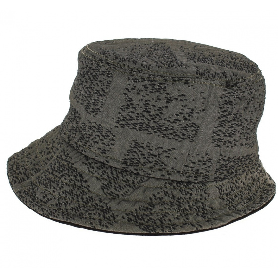 Chapeau Cloche Tissu Marron- Traclet