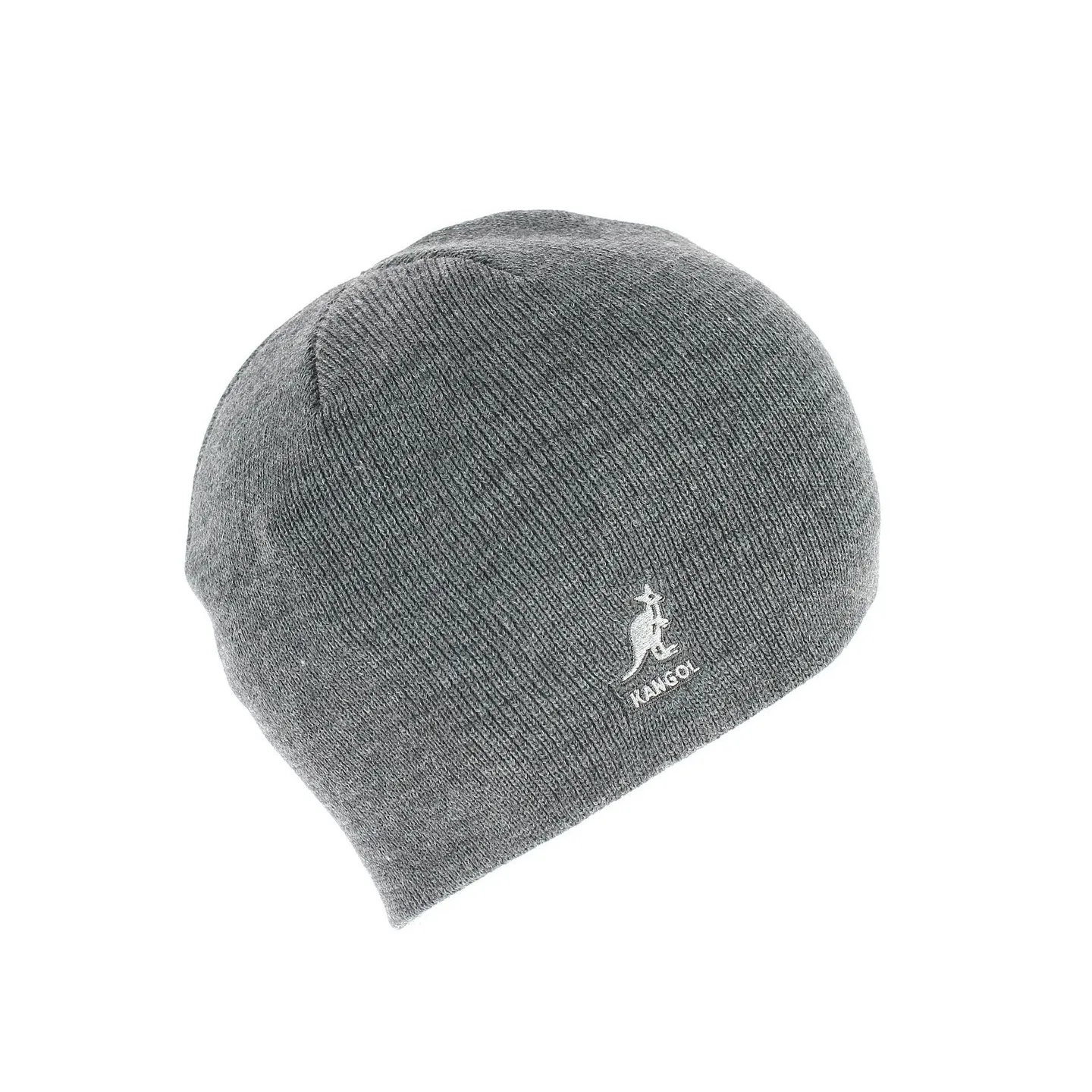 bonnet kangol gris acrylic cuffless pull on - kangol - Chapellerie Traclet Reference : 4269 | Chapellerie Traclet