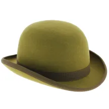 Chapeau Melon Feutre Laine Nèfle Made In France   Reference : 4273 | Chapellerie Traclet