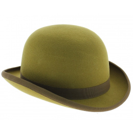Medlar Wool Felt Bowler Hat Made In France