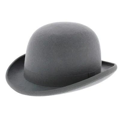 chapeau melon gris - achat chapeau melon Reference : 4279 | Chapellerie Traclet