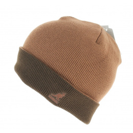 Brown Pull-On Acrylic Beanie - Kangol