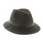 Oiled fabric hat