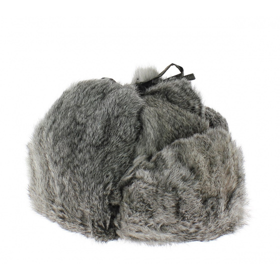 Chapka Ushanka Poil de Lapin - Traclet Chapka Ushanka Poil de Lapin - Traclet