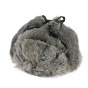 Rabbit Fur Ushanka Hat - Traclet