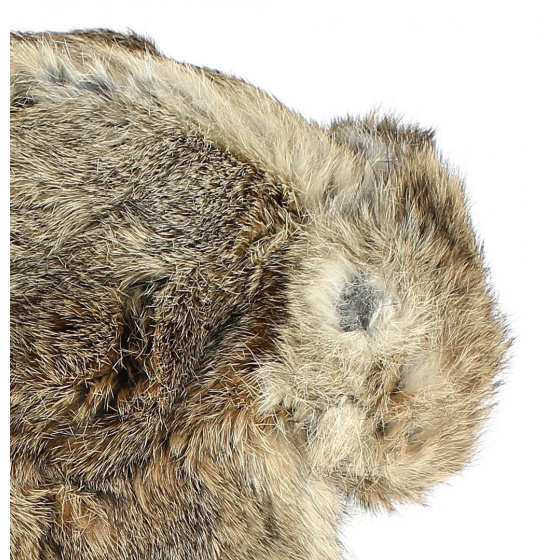 Chapka Lapin-Ushanka Marron - Traclet