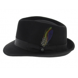 Elkader Black Trilby Stetson Hat