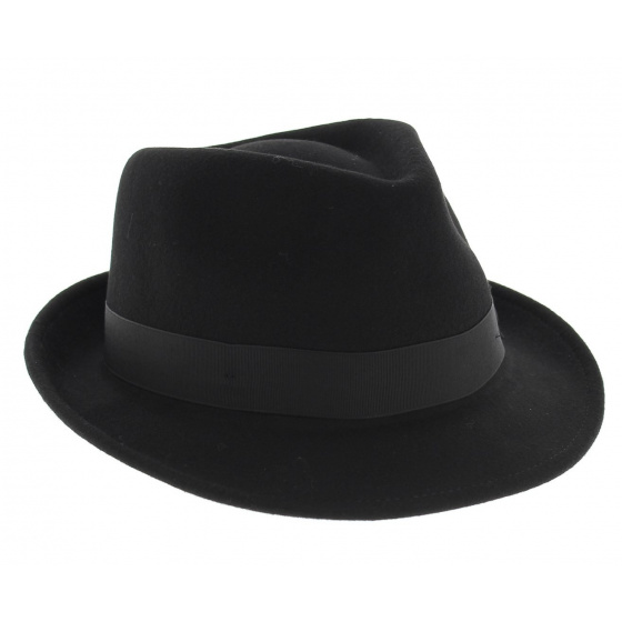 Chapeau Elkader Noir Trilby Stetson