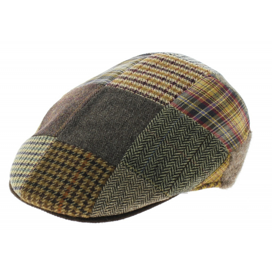 Casquette bombée Laine Patchwork - Guerra Casquette bombée Laine Patchwork - Guerra
