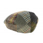 Patchwork Wool Dome Cap - Guerra