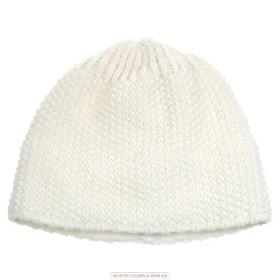 Bonnet Court Picard Blanc-Keyone  Reference : 4329 | Chapellerie Traclet