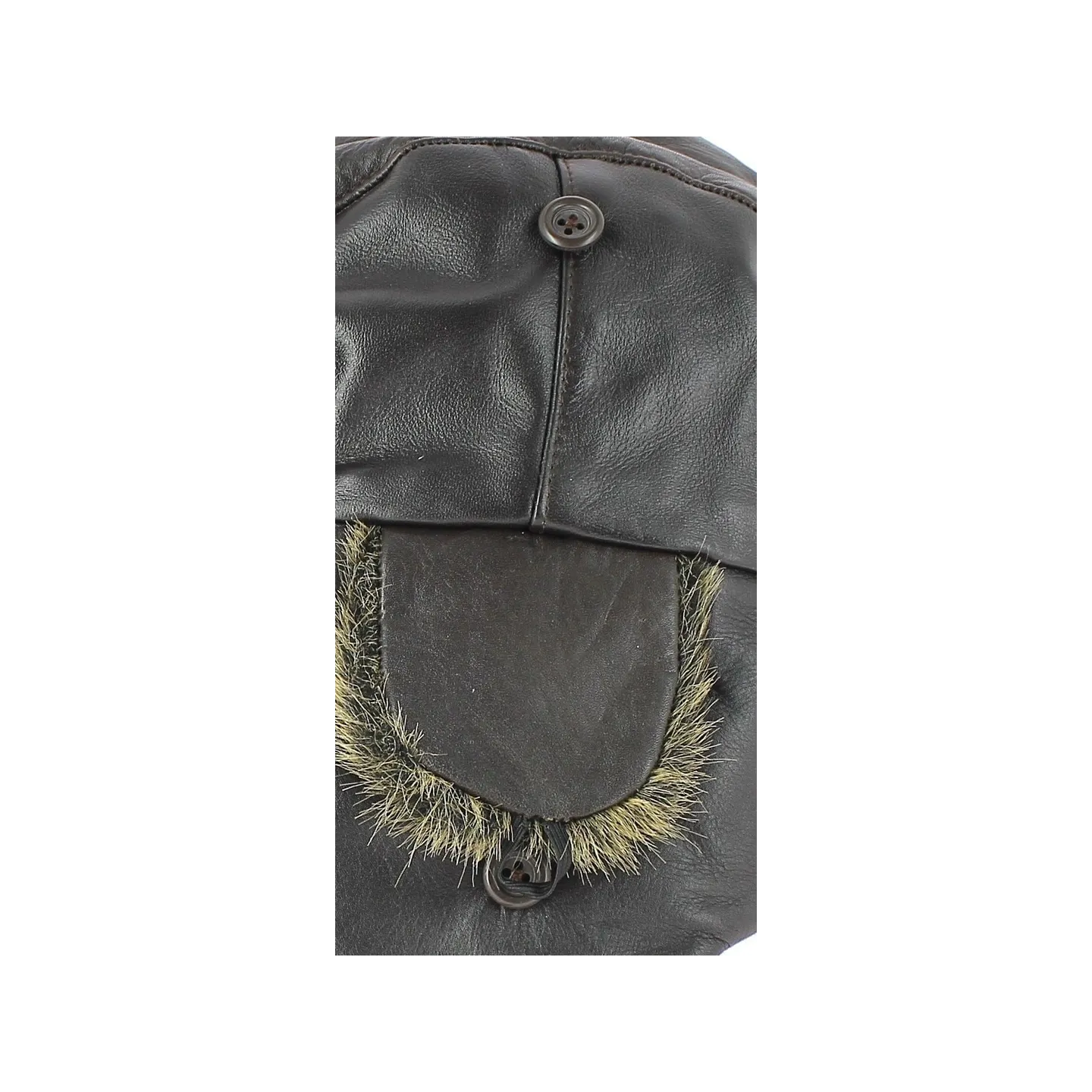leather aviator ushanka - leather ushanka sale - Traclet Hat Shop Reference : 4359 | Traclet Hat Shop