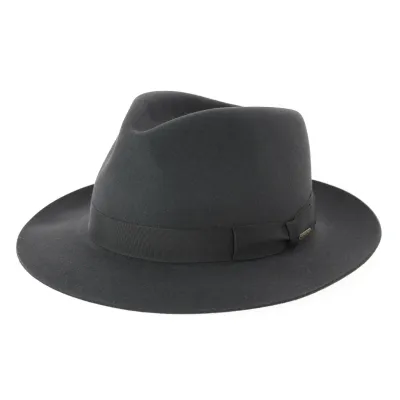Bogart Penn Anthracite Stetson Hat Reference: 3118 | Traclet Hat Shop