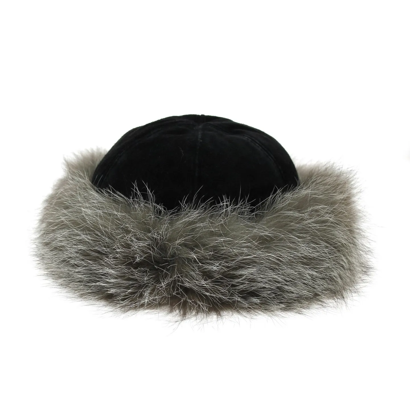gray fox fur hat - purchase women's fox fur hat Reference: 4216 | Chapellerie Traclet