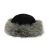 gray fox fur hat - purchase women's fox fur hat Reference: 4216 | Chapellerie Traclet