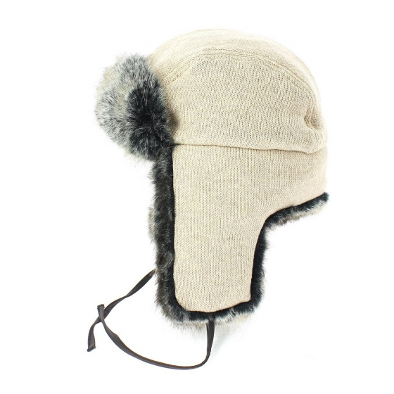 Stetson Cromwell beige ushanka