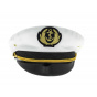 White Captain's Cap