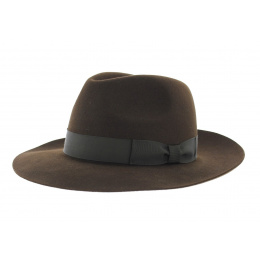 Bogarte brown felt hat