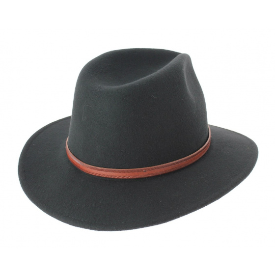 Rantoul Black Traveller Hat - Stetson Rantoul Black Traveller Hat - Stetson