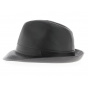 Blue's brothers style leather hat