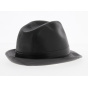 Chapeau cuir style blue's brothers