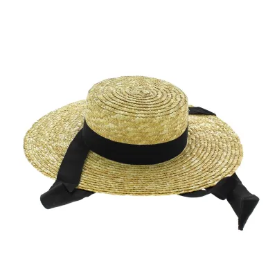 chapeau toulousain - achat chapeau de paille toulousain - chapeau paille femme Reference : 154 | Chapellerie Traclet