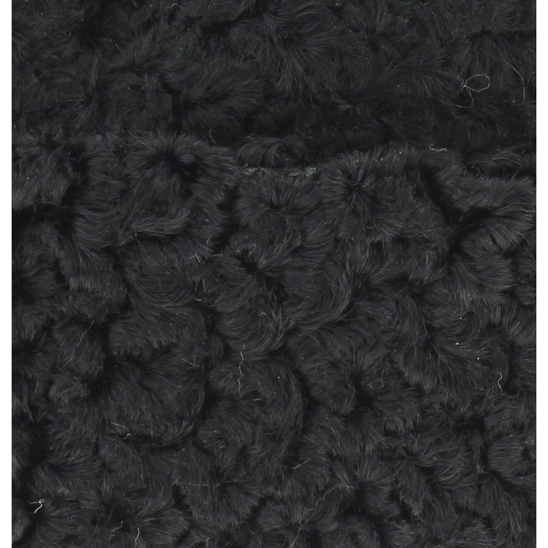 Toque Tambourin Rétro En Astrakan Noir - Taille Unique, Vintage, Fabriqué En France