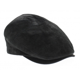 Ralph Black Leather Cap - Traclet