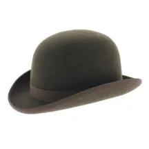 chapeau melon marron - achat chapeau melon Reference : 4533 | Chapellerie Traclet