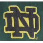 Notre Dame Standalon Strapback Cap Green - 47 Brand