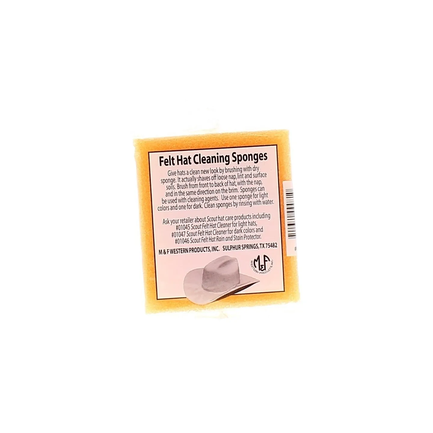 Sponge - felt hat cleaning Reference: 4578 | Traclet Hat Shop