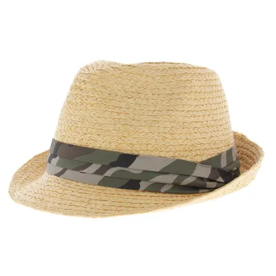 Chapeau trilby camouflage Reference : 4600 | Chapellerie Traclet