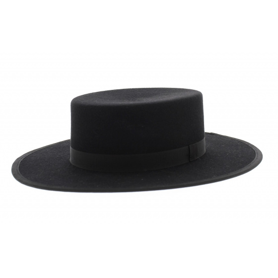 leather zorro hat