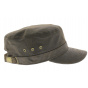 Alpha leather Cuban cap - Stetson