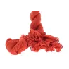 Red twisted cheche  Reference: 4620 | Traclet Hat Shop